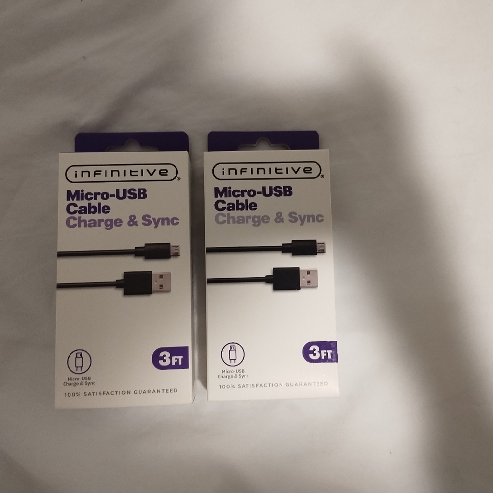 Infinitive Micro-USB Charge & Sync Cable 3ft